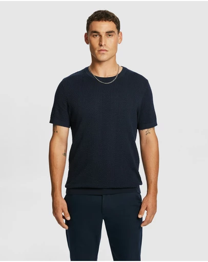 yd. - Asher Knitted Tee