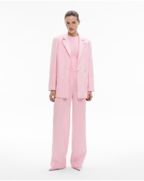 Witchery - Linen Double-breasted Blazer