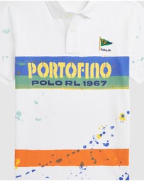 Polo Ralph Lauren - Nautical Cotton Mesh Polo Shirt - ICONIC EXCLUSIVE - Kids-Teens