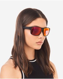 Hawkers Co - HAWKERS - Black Ruby FASTER RAW CARBON FIBER Sunglasses for Men and Women UV400