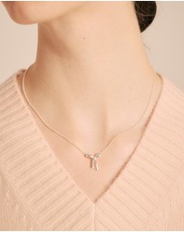Karen Walker - Small Bow Necklace 45cm