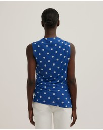 Witchery - Asymmetric Mesh Tank Top