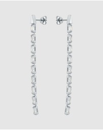 Ted Baker - Isalie Crystal Baguette Slinky Drop Earrings