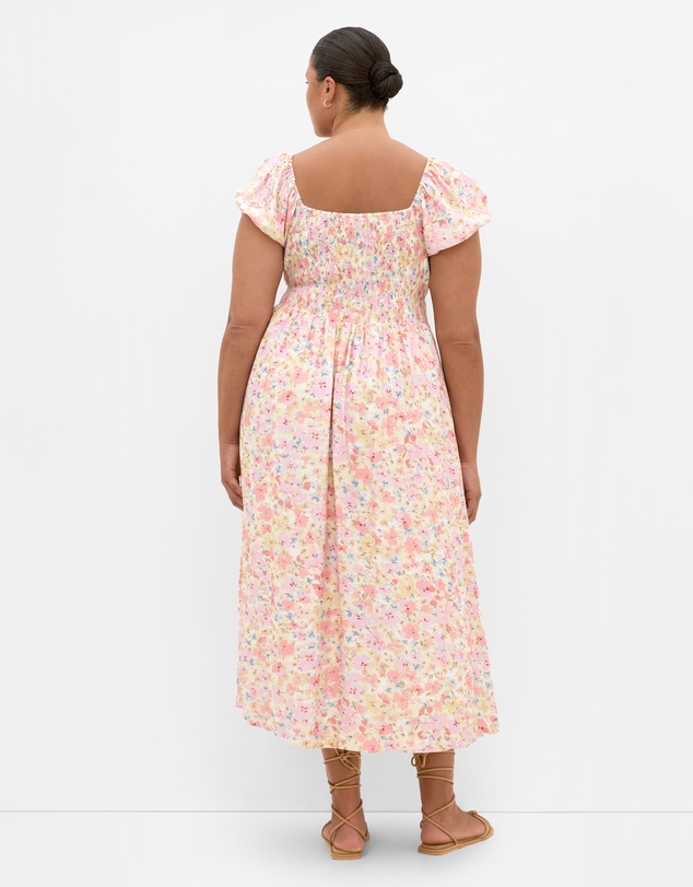 City Chic - Amalie Print Maxi Dress