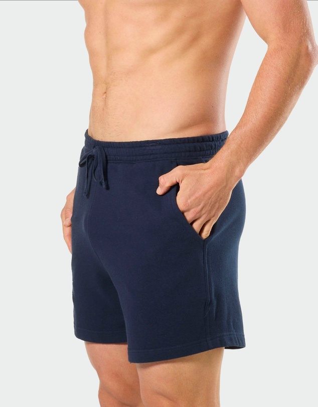 Mitch Dowd - Mitchdowd Mens Terry Knit Sleep Short in Navy