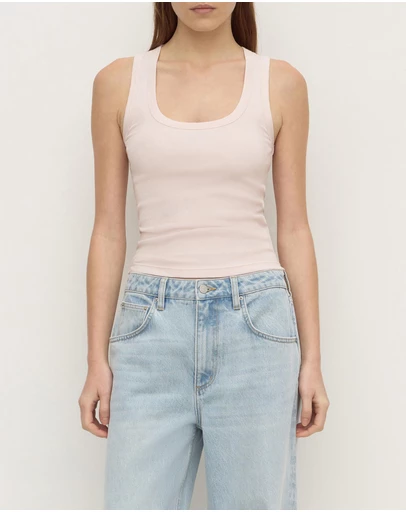 Assembly Label - Robyn Scoop Neck Rib Tank