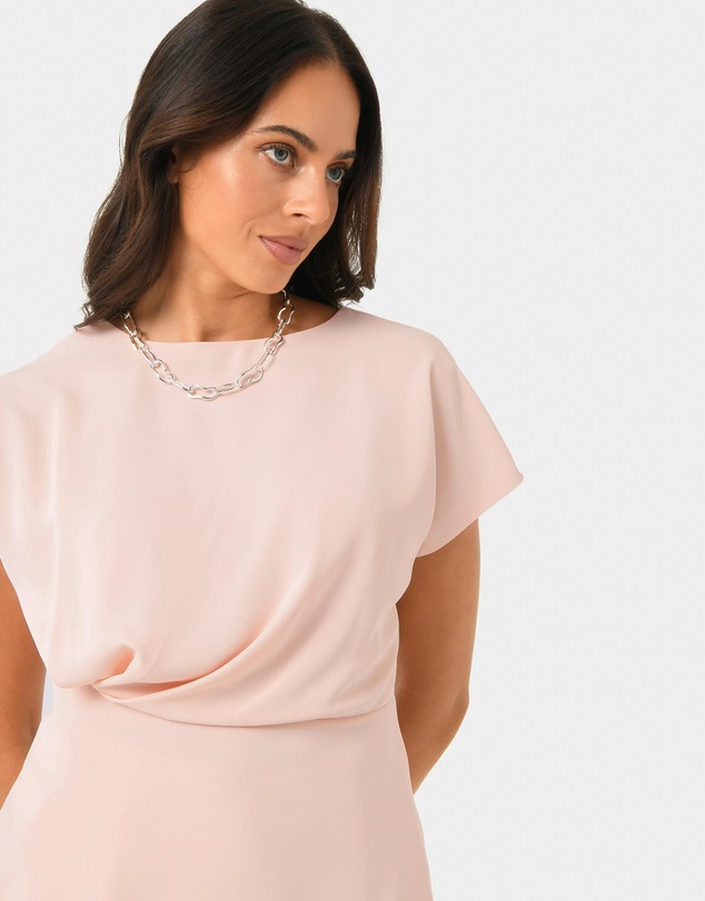Forcast - Bonnie Gathered Peplum Top