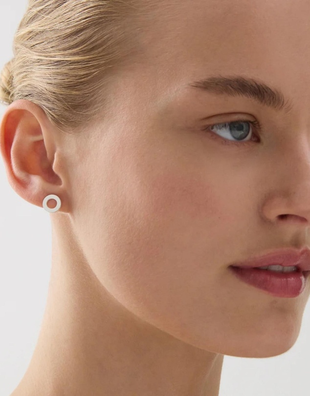 Najo - Sola Silver Stud Earring