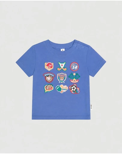 Huxbaby - Vintage Sport Hux Embroidered Tee - Babies-Teens
