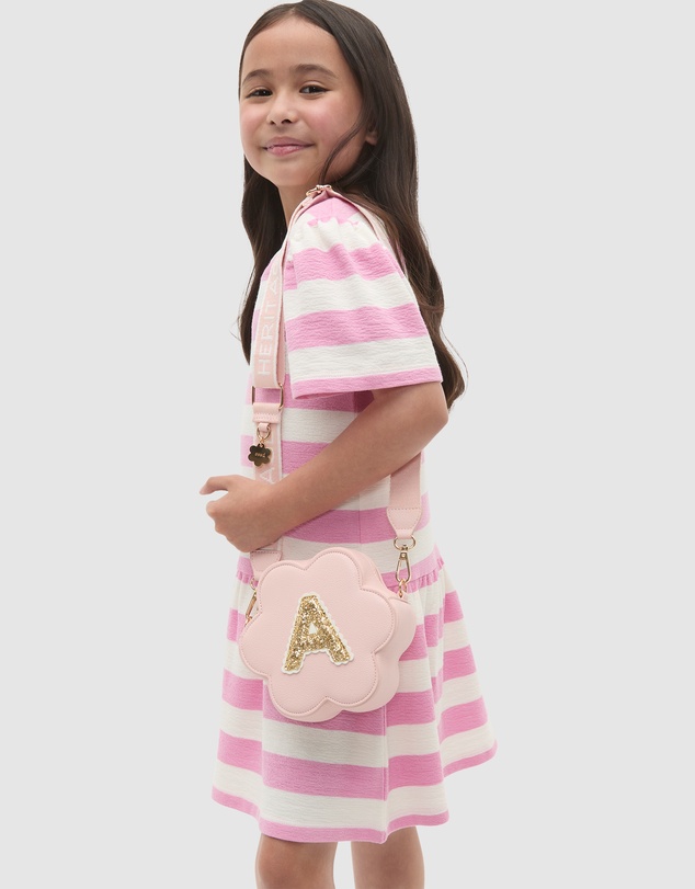 Seed Heritage - Flower Initial Bag