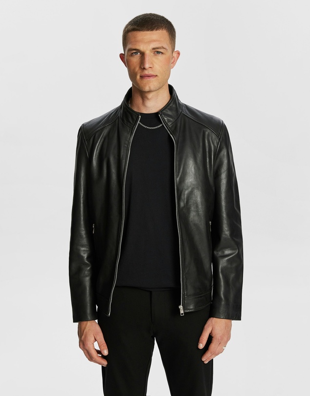 yd. - Hemsworth Leather Jacket