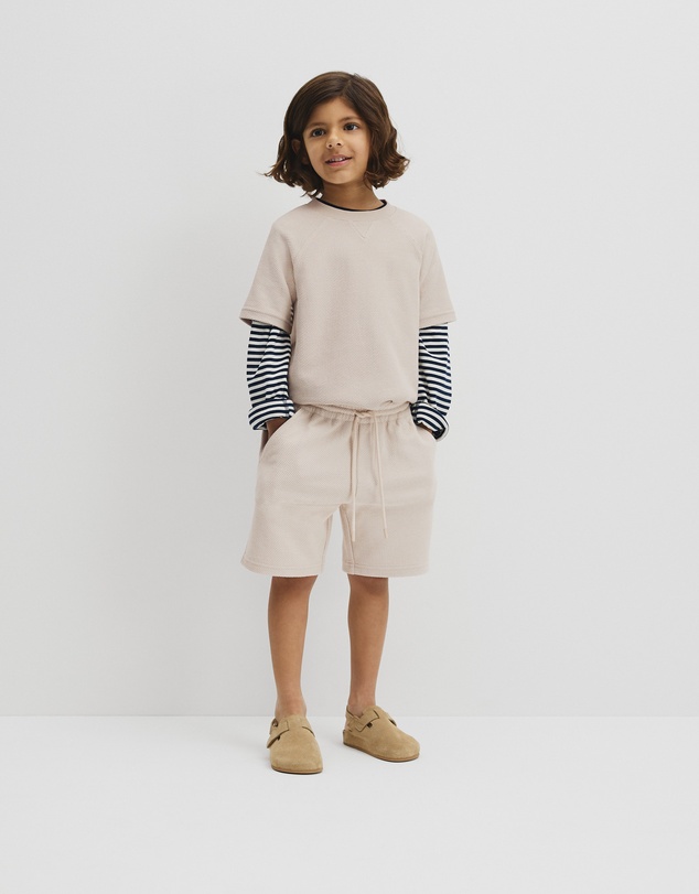 Country Road - Organically Grown Cotton Waffle Short
