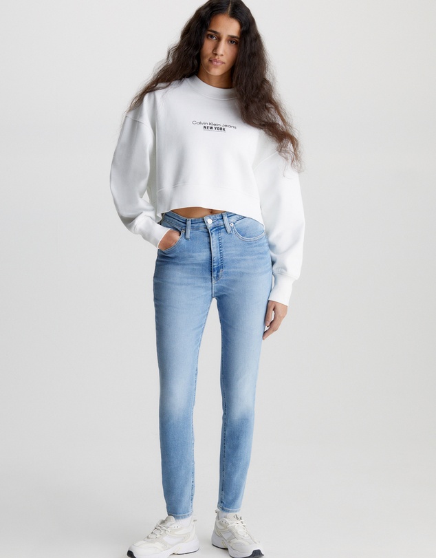 Calvin Klein Jeans - High Rise Super Skinny Ankle Jeans