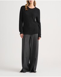 David Lawrence - Moss Stitch Knit