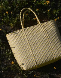 Mimmi Terra - Woven Eco Tote Limone