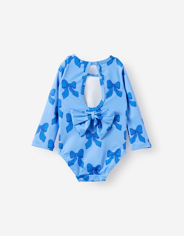 Cotton On Kids - Baby Long Sleeve Keyhole Back Swimsuit