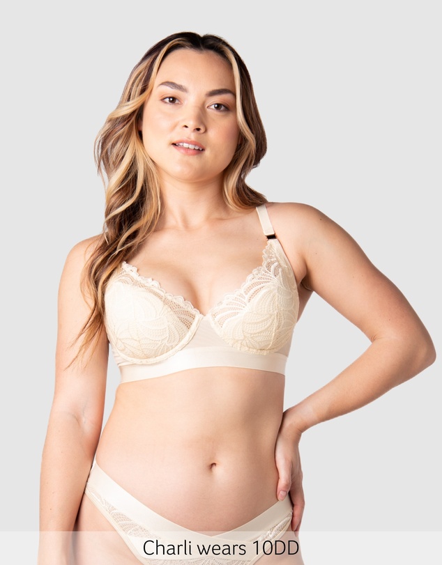 Hotmilk Maternity Lingerie - Warrior 2.0 Plunge Nursing Bra - Flexiwire