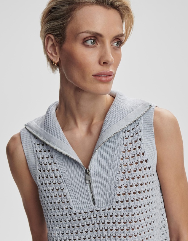 Varley - Bains Half Zip Tank