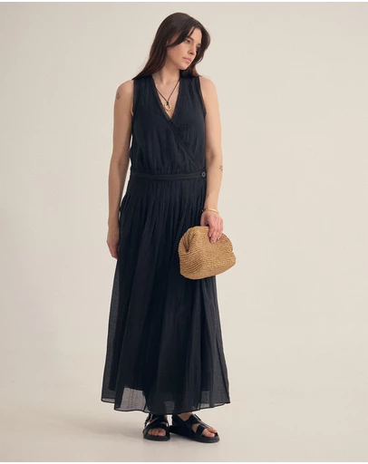 Oxford - Alina Pleated Skirt Dress