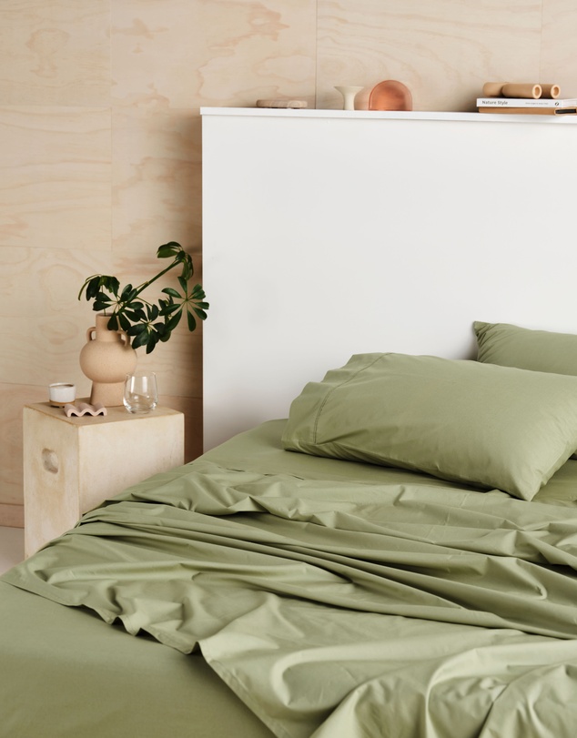 Linen House - Vienna 300TC Cotton Percale Sheet Set