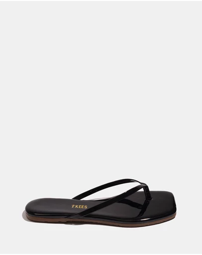 Tkees - Lily Square-Toe Gloss Sandals