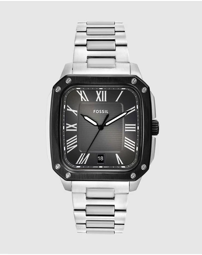 Fossil - Crosby Silver Tone Analogue Watch