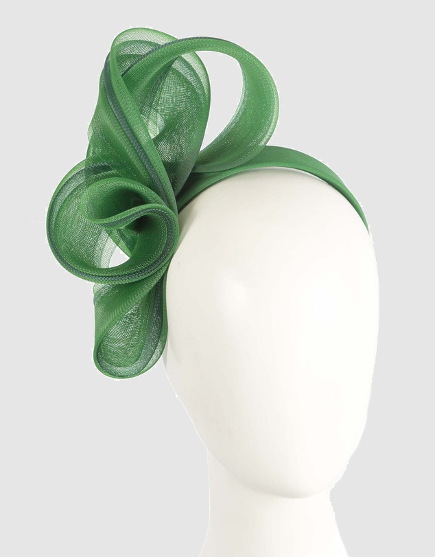 Fillies Collection - Bespoke Green Racing Fascinator