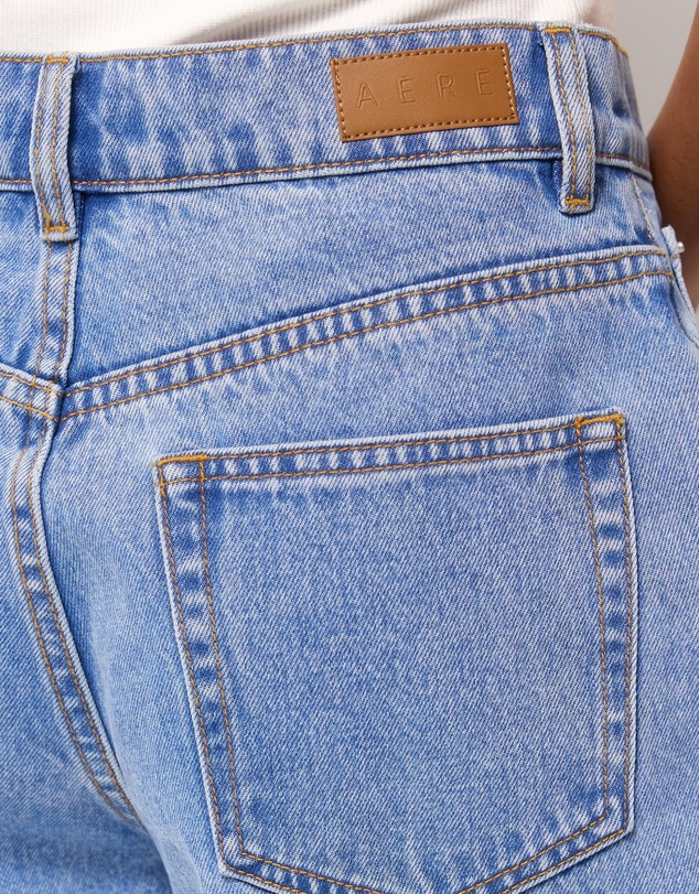AERE - Mia Classic Denim Shorts