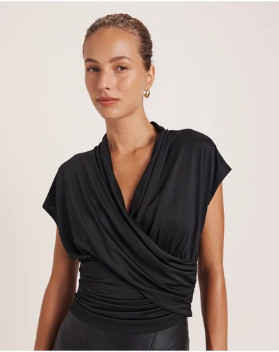 SABA - Sophie Wrap Top