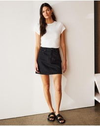 Atmos&Here - Rina Denim Mini Skirt