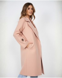 Esther & Co - Fireplace Coat - Pink