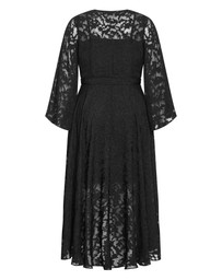 City Chic - Fleetwood Jacquard Maxi Dress