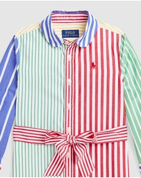 Polo Ralph Lauren - Striped Cotton Poplin Fun Shirtdress - Babies-Kids