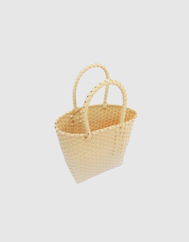 Mimmi Terra - Woven Micro Tote Panna Cotta