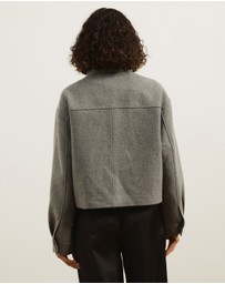Atmos&Here - Iris Wool Blend Bomber