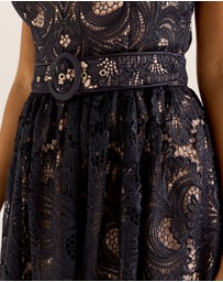 Review - Illusion Lace Midi Dress