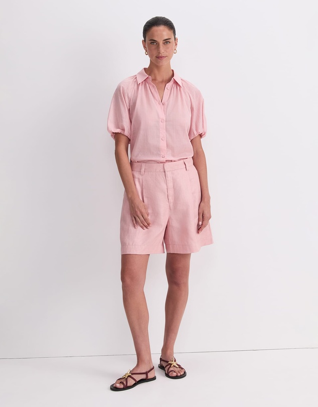 Sportscraft - Jamie Linen Pleat Short