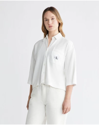 Calvin Klein Jeans - Waffle Loose Shirt