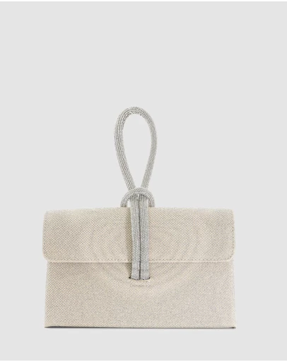 Dune London - Brynie - Gold Fabric