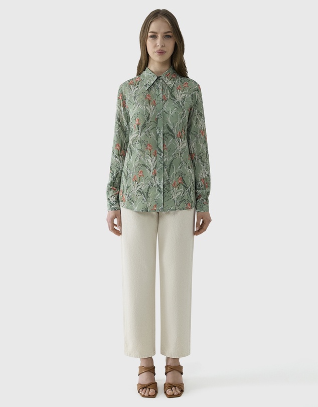 Farage - Summer Print Natalie Shirt