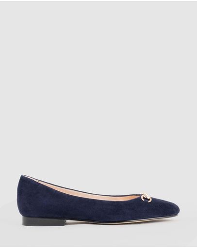 Navy Suede