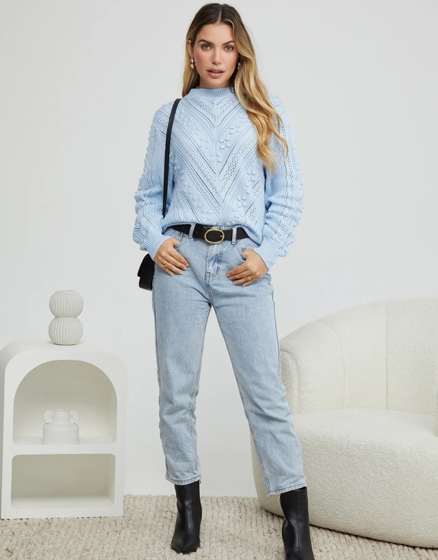 Esther & Co - Rheane Knit - Blue