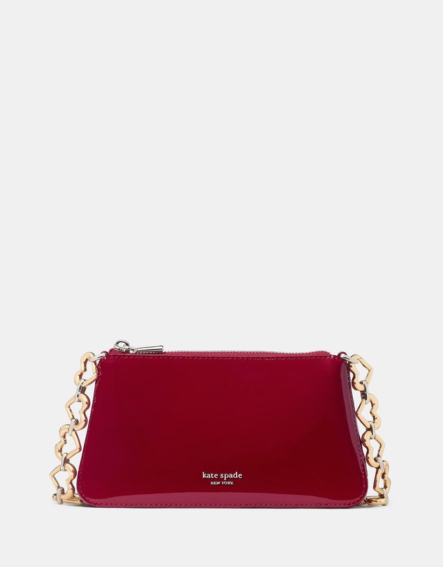 Kate Spade - Grace Patent Leather Heart Pochette