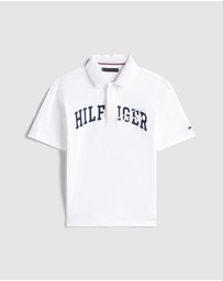Tommy Hilfiger - Mixed Logo Regular Fit Polo Shirt - Teens