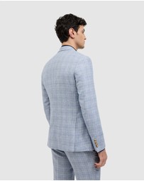 Politix - Windowpane Check Tailored Jacket