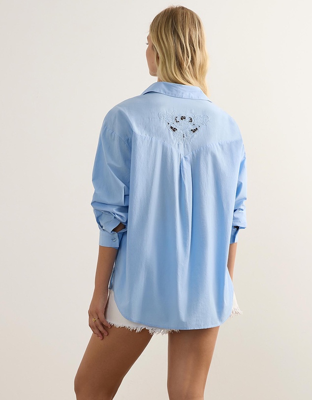 Auguste The Label - Holden Embroidered Shirt
