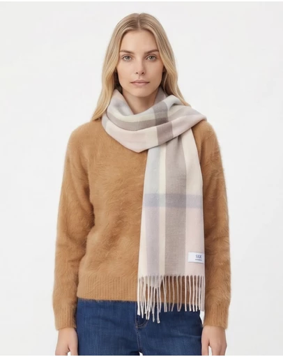 SILK MAGNOLIA - Cashmere Scarf