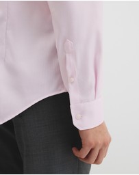 Country Road - Slim Fit Textured Travel Shirt