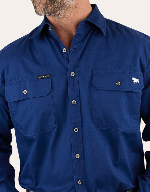 Ringers Western - King River Full Button Work Shirt