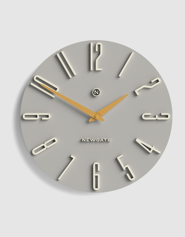 Newgate - Newgate Empire State Wall Clock-Grey